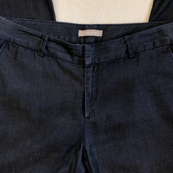 Banana Republic Chambray Wide Leg Pants - 8 - Picture 6 of 8